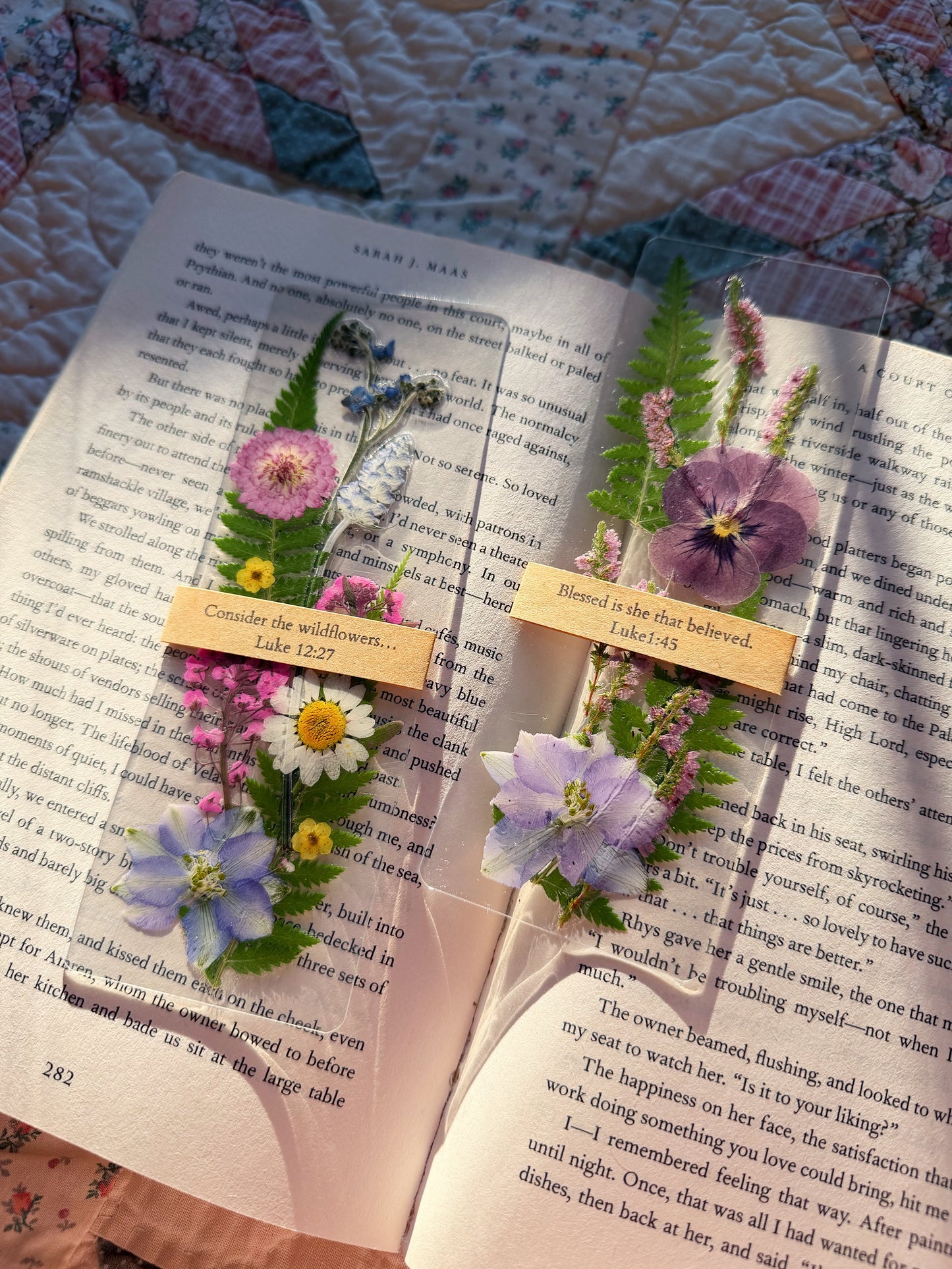 blessed is she bookmark