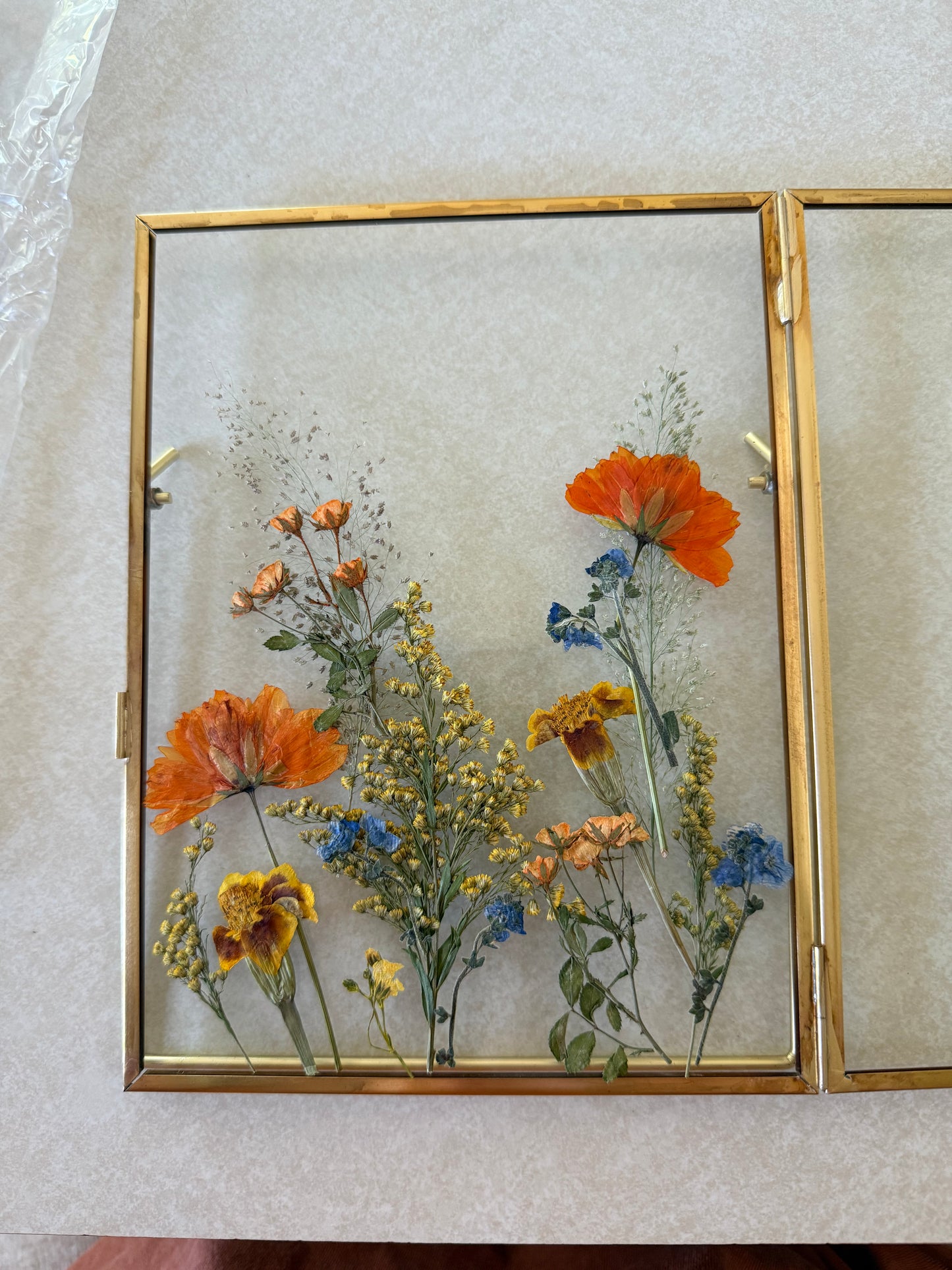 custom pressed flower frame