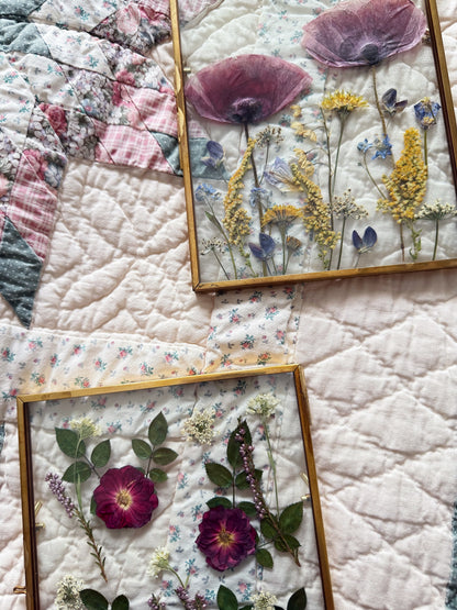 Pressed Flower Frame & Bookmark Workshop