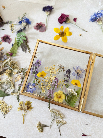 custom pressed flower frame