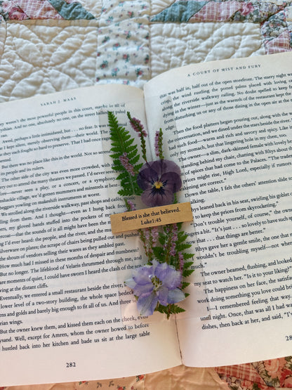 blessed is she bookmark