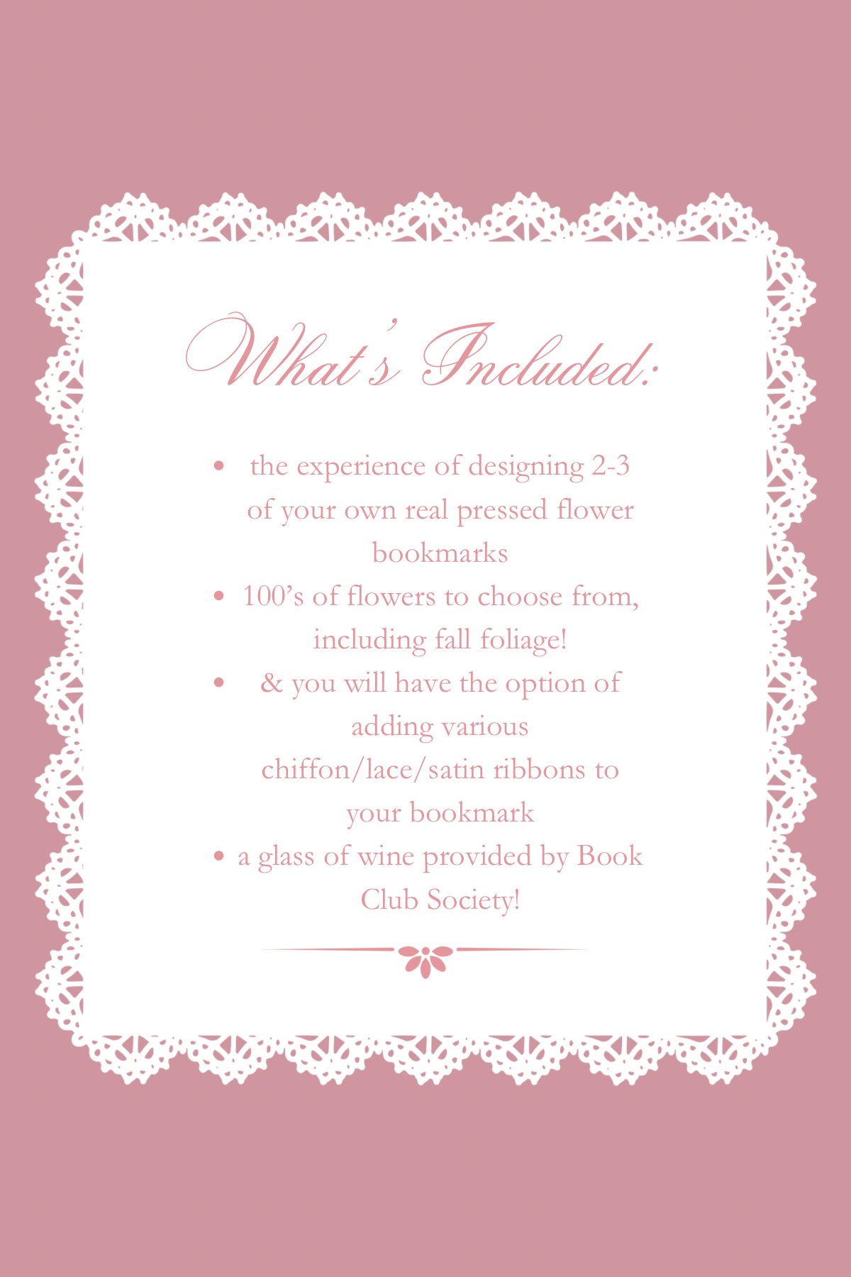 Booked & Blooming — Pressed Flower Bookmark Workshop @ Book Club Society