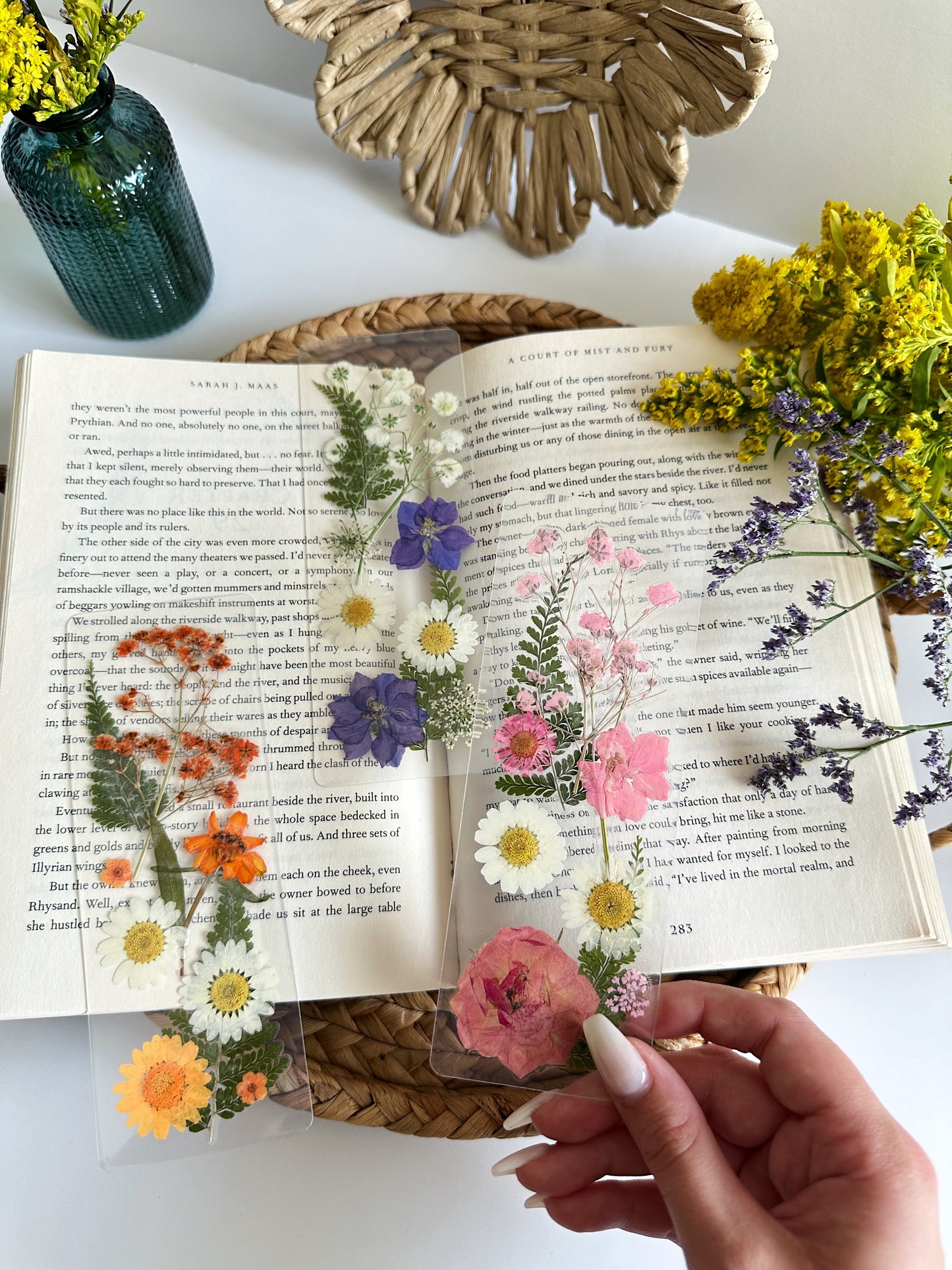 Pressed Flower Frame & Bookmark Workshop