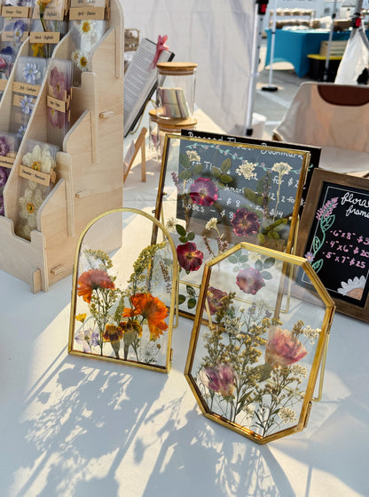 custom pressed flower frame
