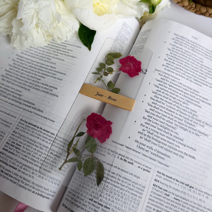 birth flower bookmarks