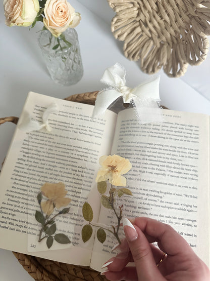 rose garden bookmark