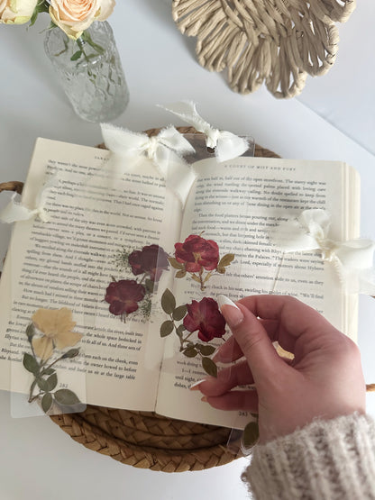 rose garden bookmark