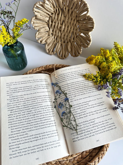 forget-me-not bookmark