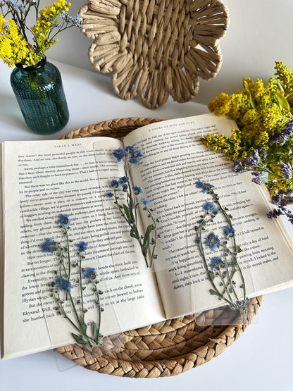 forget-me-not bookmark