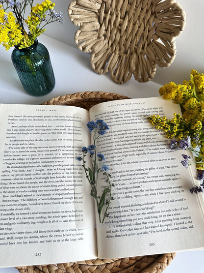 forget-me-not bookmark