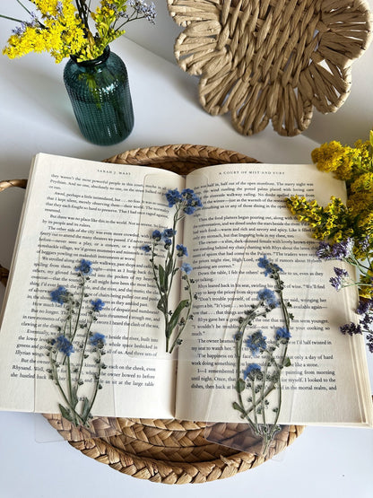 forget-me-not bookmark
