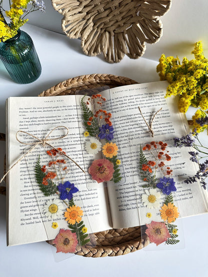 palette of petals bookmark