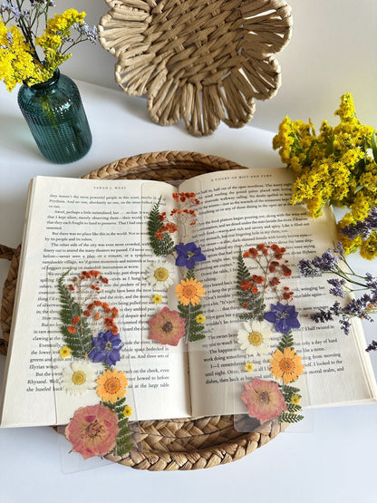 palette of petals bookmark