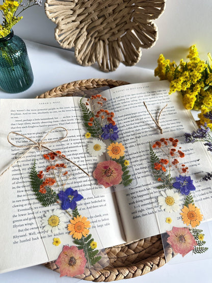 palette of petals bookmark
