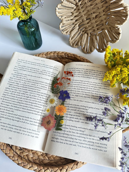 palette of petals bookmark
