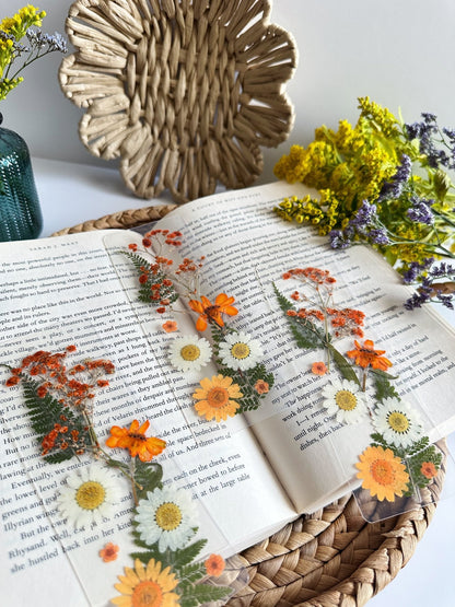 orange sunsets bookmark