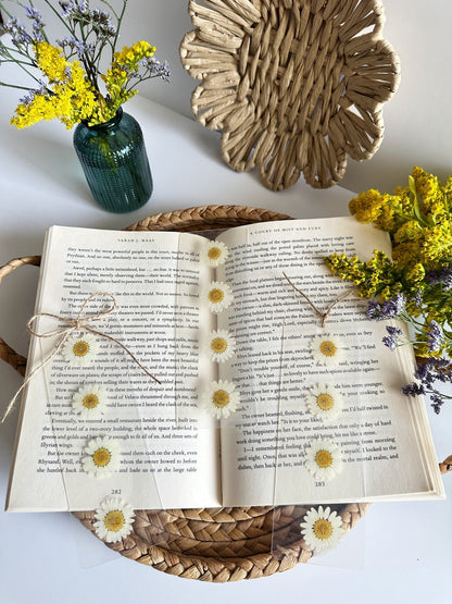 daisies for days bookmark