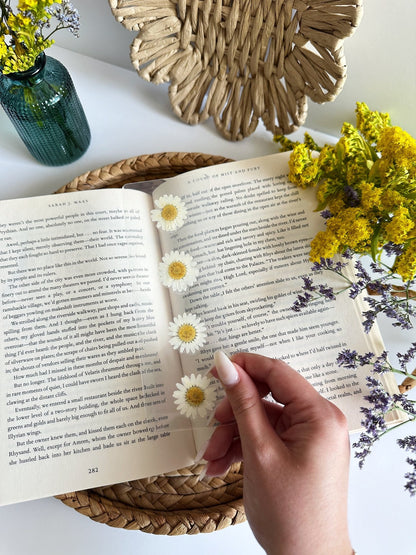 daisies for days bookmark